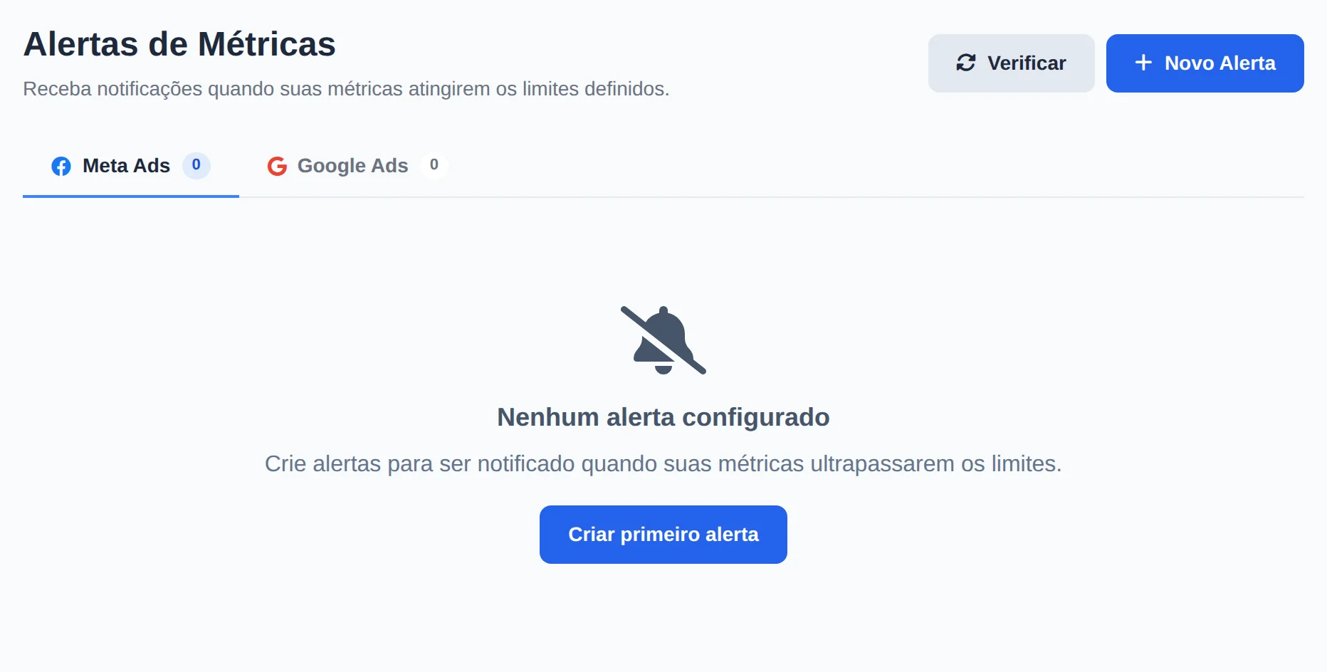 Abra Novo Alerta