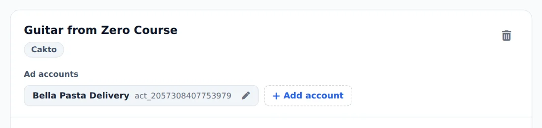 Accounts and creation