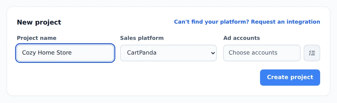 Name and platform
