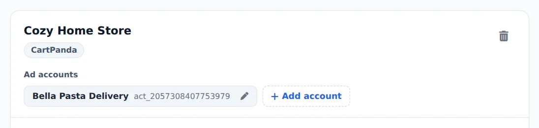 Accounts and creation