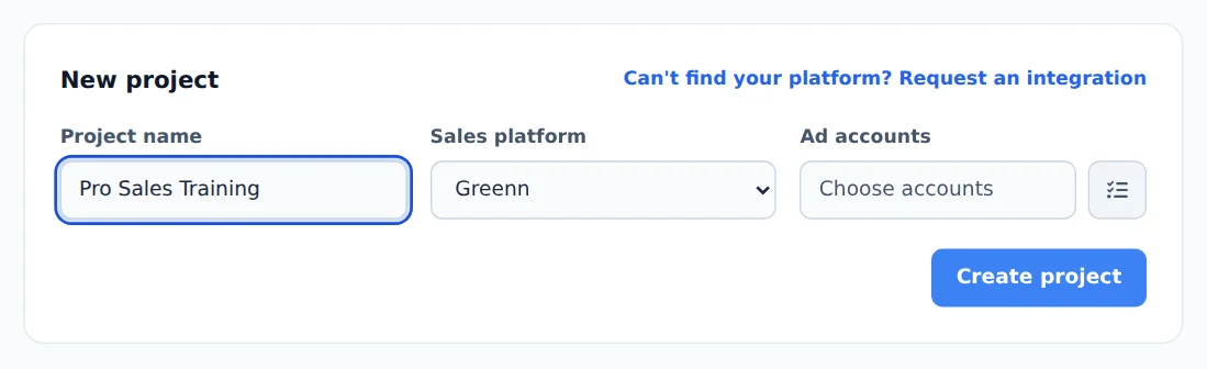 Name and platform