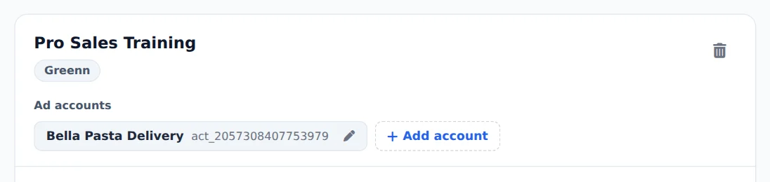 Accounts and creation