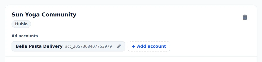 Accounts and creation