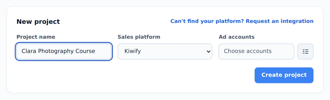 Name and platform