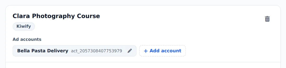 Accounts and creation