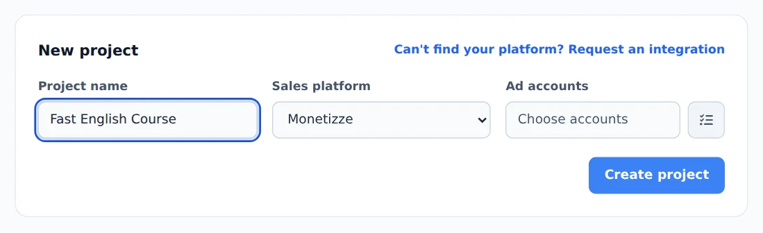 Name and platform