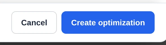 Create the optimization