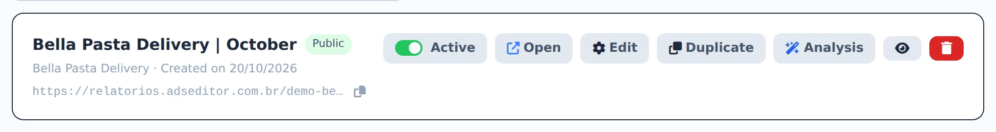 Send the link to your client