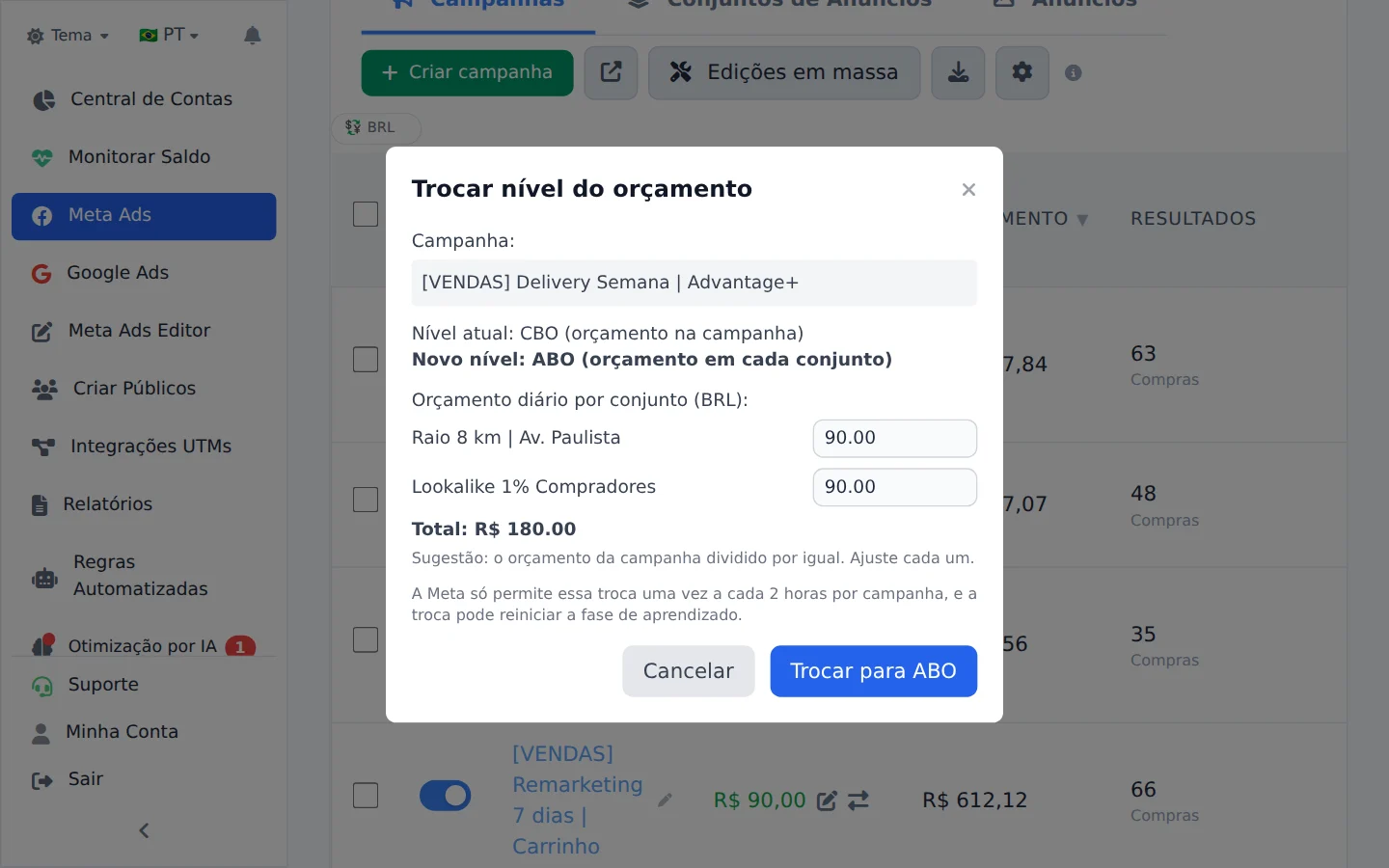 Confira e troque